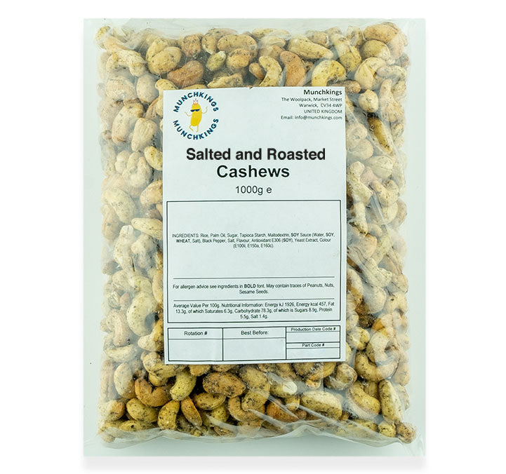 Salted and Roasted Cashews