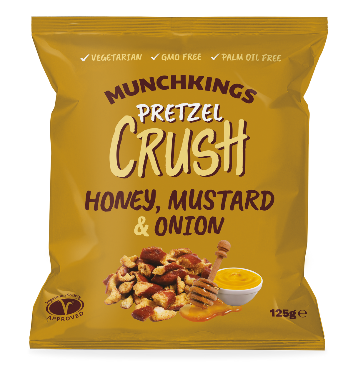 Honey & Mustard Pretzel Crush 9X125g