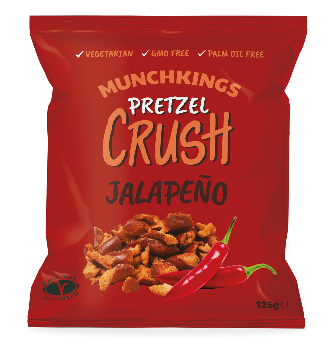 Jalapeño Pretzel Crush 9X125g