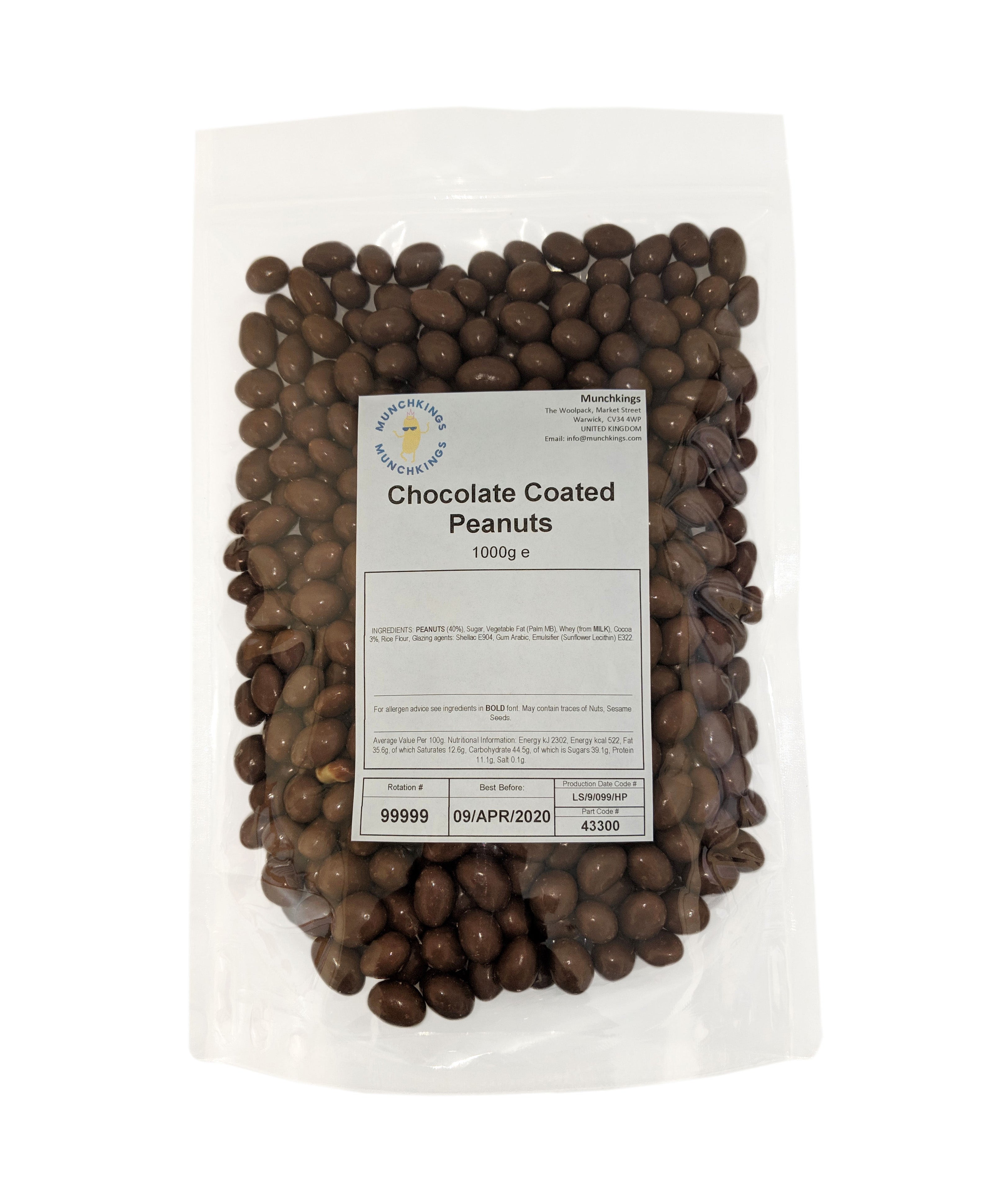 Chocolate Coated Peanuts